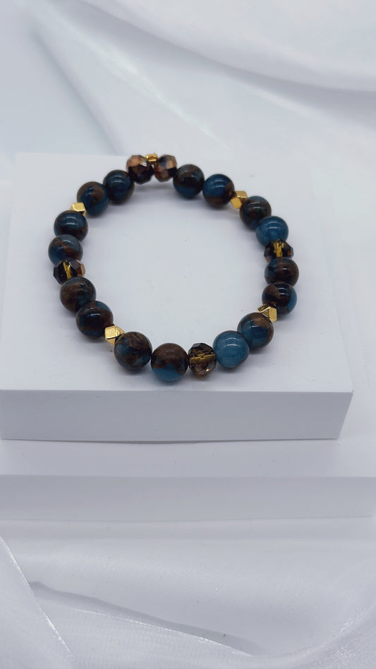 Cloisonne blau
